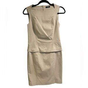 Max & Co. Khaki Sleeveless Mini Dress | Women 4